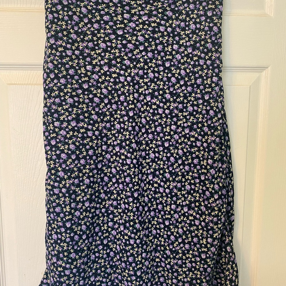 Abercrombie & Fitch Blue Midi Skirt Casual